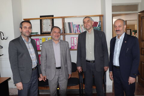 گزارش تصویری ا مراسم بدرقه رسمی دکتر محمود حسین‌آبادی برگزار شد