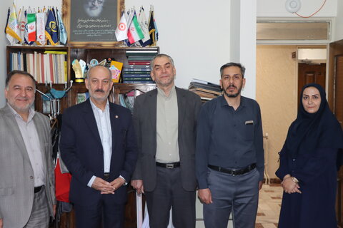 گزارش تصویری ا مراسم بدرقه رسمی دکتر محمود حسین‌آبادی برگزار شد