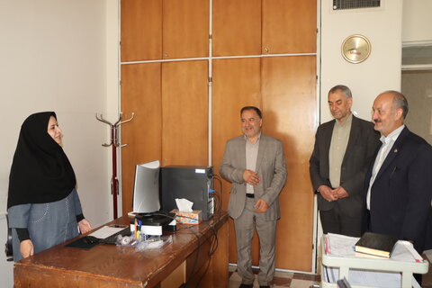 گزارش تصویری ا مراسم بدرقه رسمی دکتر محمود حسین‌آبادی برگزار شد