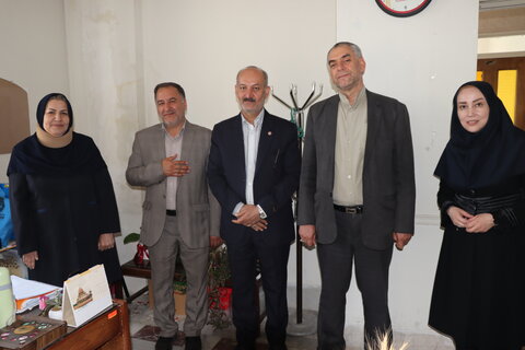 گزارش تصویری ا مراسم بدرقه رسمی دکتر محمود حسین‌آبادی برگزار شد