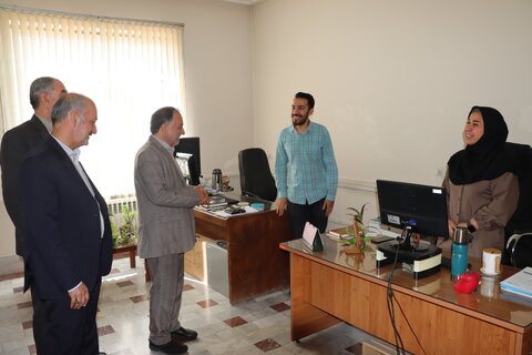 گزارش تصویری ا مراسم بدرقه رسمی دکتر محمود حسین‌آبادی برگزار شد