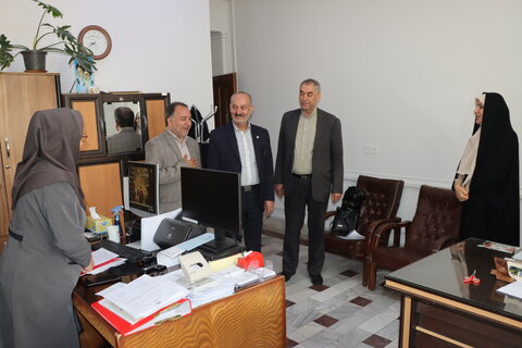 گزارش تصویری ا مراسم بدرقه رسمی دکتر محمود حسین‌آبادی برگزار شد