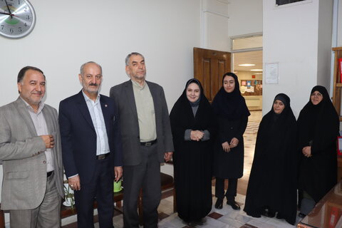 گزارش تصویری ا مراسم بدرقه رسمی دکتر محمود حسین‌آبادی برگزار شد