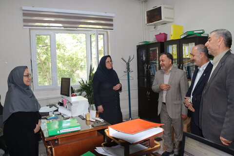 گزارش تصویری ا مراسم بدرقه رسمی دکتر محمود حسین‌آبادی برگزار شد