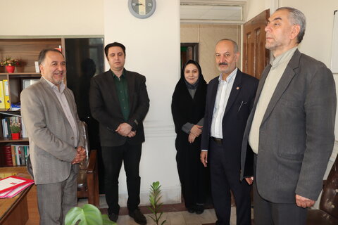 گزارش تصویری ا مراسم بدرقه رسمی دکتر محمود حسین‌آبادی برگزار شد