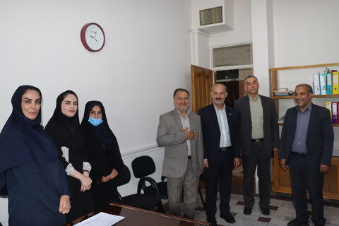 گزارش تصویری ا مراسم بدرقه رسمی دکتر محمود حسین‌آبادی برگزار شد