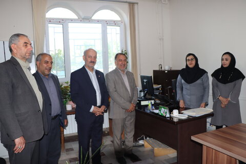 گزارش تصویری ا مراسم بدرقه رسمی دکتر محمود حسین‌آبادی برگزار شد