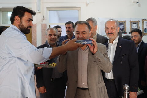 گزارش تصویری ا مراسم بدرقه رسمی دکتر محمود حسین‌آبادی برگزار شد