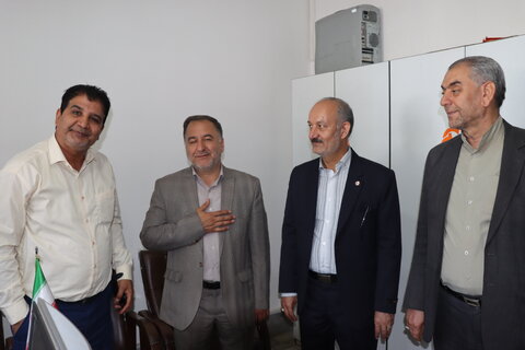 گزارش تصویری ا مراسم بدرقه رسمی دکتر محمود حسین‌آبادی برگزار شد