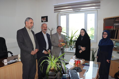 گزارش تصویری ا مراسم بدرقه رسمی دکتر محمود حسین‌آبادی برگزار شد