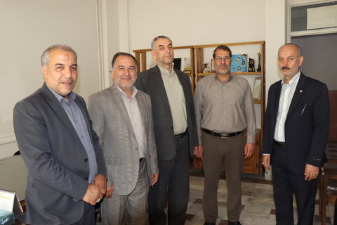 گزارش تصویری ا مراسم بدرقه رسمی دکتر محمود حسین‌آبادی برگزار شد