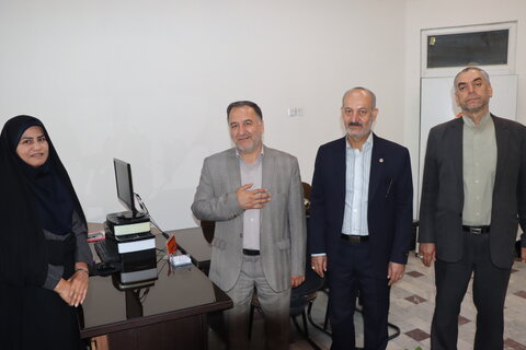 گزارش تصویری ا مراسم بدرقه رسمی دکتر محمود حسین‌آبادی برگزار شد