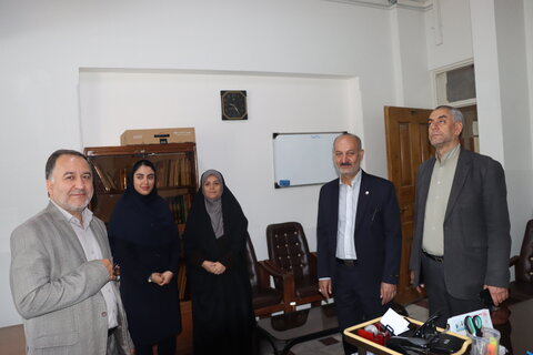 گزارش تصویری ا مراسم بدرقه رسمی دکتر محمود حسین‌آبادی برگزار شد