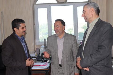 گزارش تصویری ا مراسم بدرقه رسمی دکتر محمود حسین‌آبادی برگزار شد