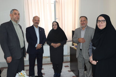 گزارش تصویری ا مراسم بدرقه رسمی دکتر محمود حسین‌آبادی برگزار شد