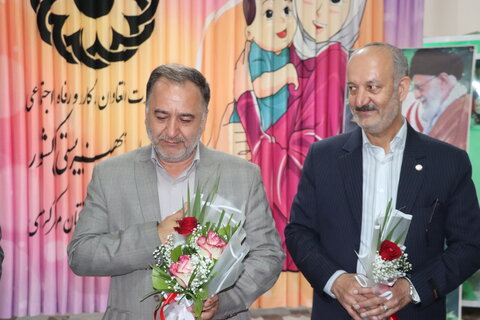 گزارش تصویری ا مراسم بدرقه رسمی دکتر محمود حسین‌آبادی برگزار شد