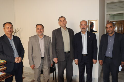 گزارش تصویری ا مراسم بدرقه رسمی دکتر محمود حسین‌آبادی برگزار شد