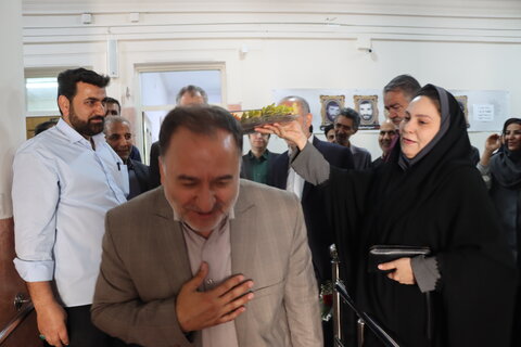 گزارش تصویری ا مراسم بدرقه رسمی دکتر محمود حسین‌آبادی برگزار شد