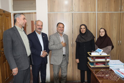 گزارش تصویری ا مراسم بدرقه رسمی دکتر محمود حسین‌آبادی برگزار شد