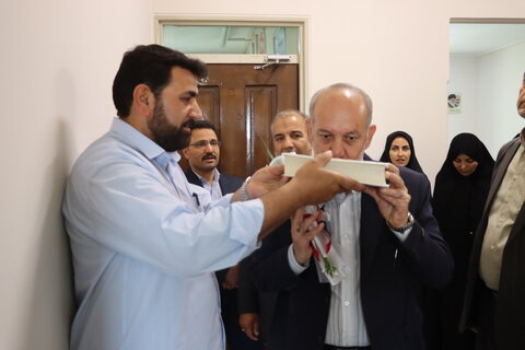 گزارش تصویری ا مراسم بدرقه رسمی دکتر محمود حسین‌آبادی برگزار شد