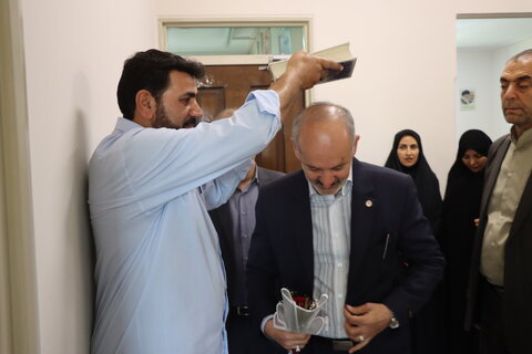 گزارش تصویری ا مراسم بدرقه رسمی دکتر محمود حسین‌آبادی برگزار شد