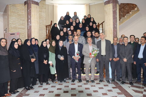 گزارش تصویری ا مراسم بدرقه رسمی دکتر محمود حسین‌آبادی برگزار شد