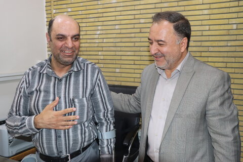 گزارش تصویری ا مراسم بدرقه رسمی دکتر محمود حسین‌آبادی برگزار شد