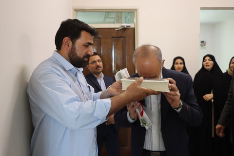 گزارش تصویری ا مراسم بدرقه رسمی دکتر محمود حسین‌آبادی برگزار شد