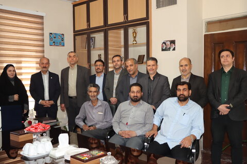 گزارش تصویری ا مراسم بدرقه رسمی دکتر محمود حسین‌آبادی برگزار شد