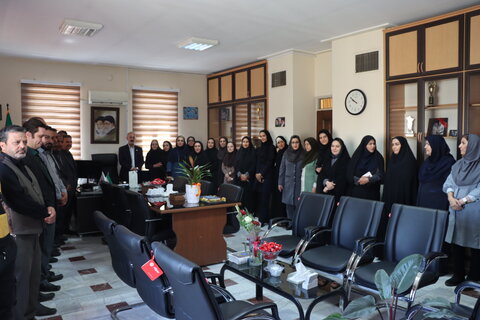 گزارش تصویری ا مراسم بدرقه رسمی دکتر محمود حسین‌آبادی برگزار شد