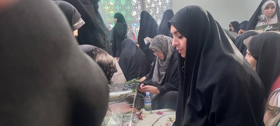 شمیرانات | حضور بسیجیان بهزیستی شهرستان درآیین بزرگداشت نخستین سالگرد شهدای خدمت