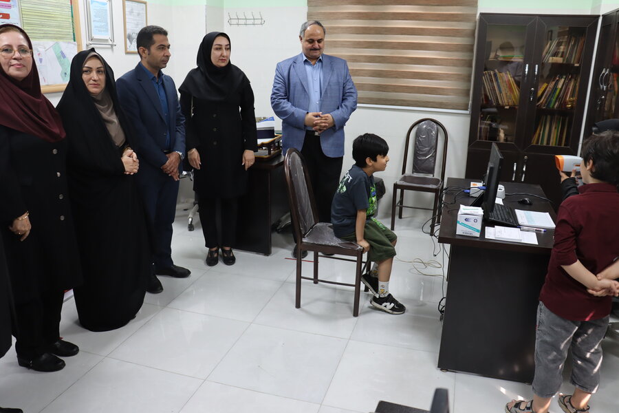 افتتاحیه برنامه پیشگیری از تنبلی چشم کودکان ۳ تا ۶ سال در بوشهر؛ قدردانی از همکاری بین بخشی و تاکید بر اهمیت غربالگری