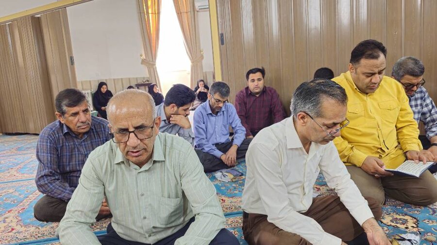 آیین یادبود شهید رئیسی در بهزیستی سیستان و بلوچستان