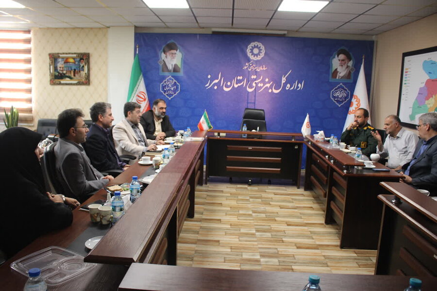 برگزاری جلسه هیئت اندیشه‌ورزان بسیج کارکنان استان البرز به میزبانی بهزیستی