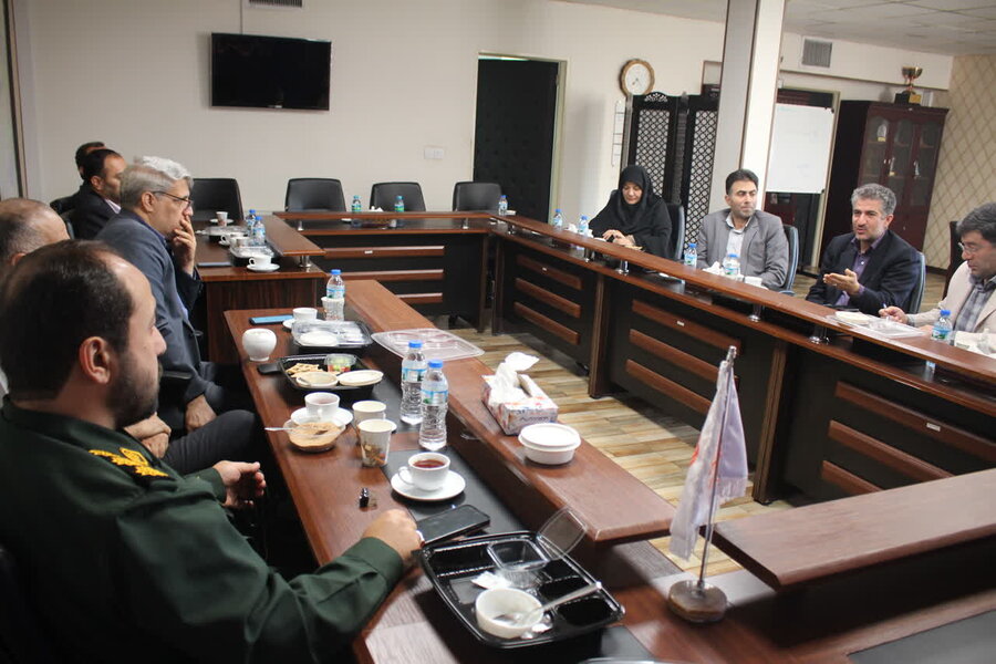 برگزاری جلسه هیئت اندیشه‌ورزان بسیج کارکنان استان البرز به میزبانی بهزیستی