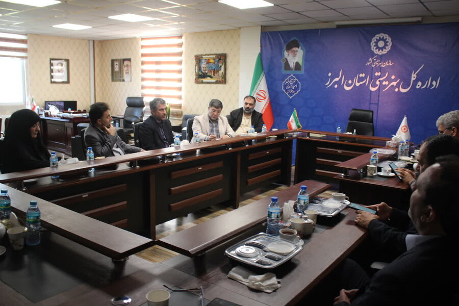 برگزاری جلسه هیئت اندیشه‌ورزان بسیج کارکنان استان البرز به میزبانی بهزیستی