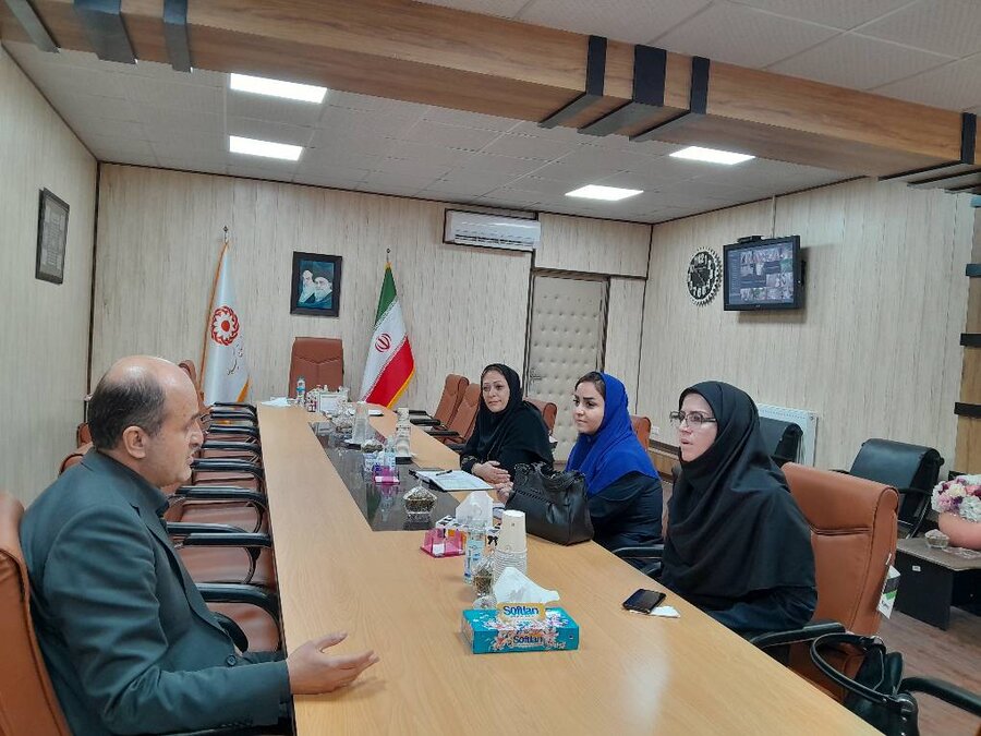 نشست مشترک مدیرکل امور خانواده و بانوان بهزیستی کشور با مدیرکل بهزیستی گیلان