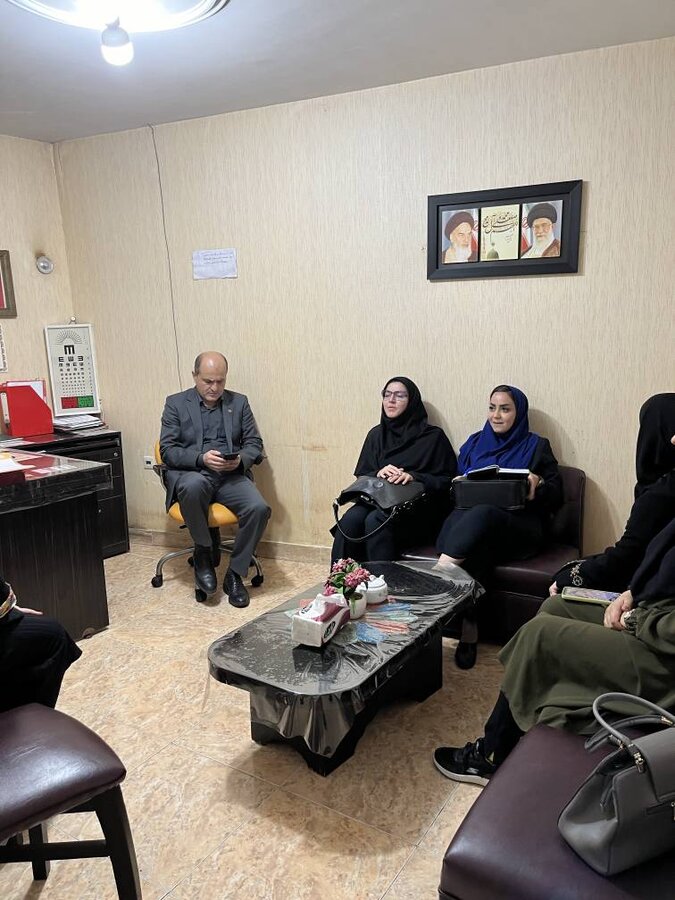 بازدید مدیرکل دفتر خانواده و بانوان معاونت سلامت اجتماعی بهزیستی کشور و مدیرکل بهزیستی گیلان از مرکز مثبت زندگی در شهرستان رشت