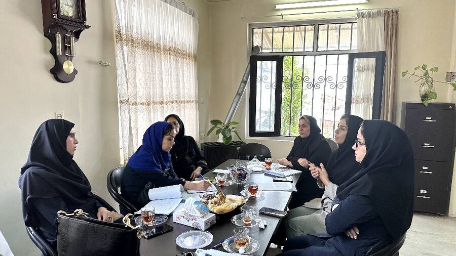 بازدید مدیرکل دفتر خانواده و بانوان معاونت سلامت اجتماعی بهزیستی کشور؛
 از اجرای طرح 2020 در مرکز مثبت زندگی لنگرود