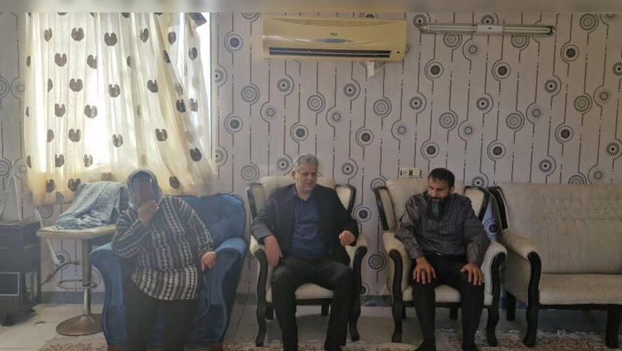 ساری|حضور مدیر بهزیستی شهرستان ساری در منزل مددجو تحت پوشش ساری|حضور مدیر بهزیستی شهرستان ساری در منزل مددجو تحت پوشش