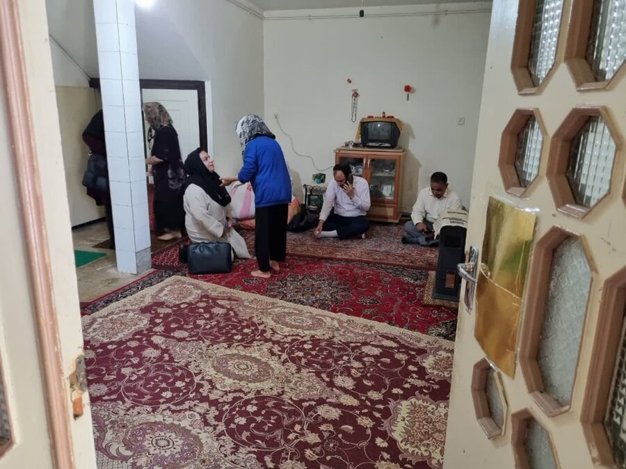 بازدید مدیرکل از منزل مددجویان