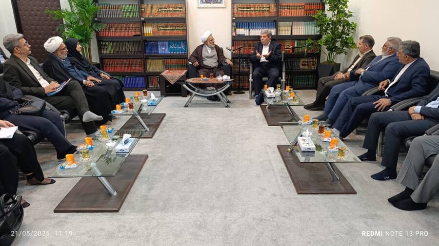 دیدار رئیس سازمان بهزیستی با نماینده ولی فقیه در استان هرمزگان