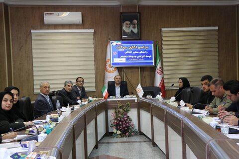 گزارش تصویری/ مراسم ادای سوگند پذیرفته‌شدگان آزمون استخدامی بهزیستی آذربایجان غربی