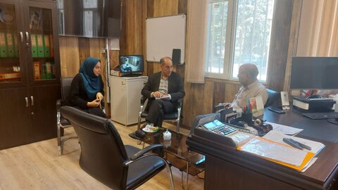 حضور همکاران ستادی حوزه توانبخشی در شهرستان طالقان