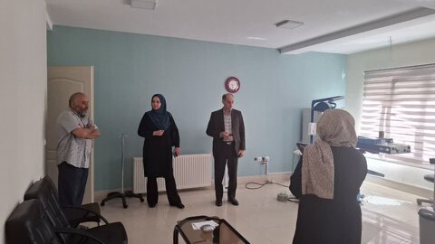 حضور همکاران ستادی حوزه توانبخشی در شهرستان طالقان