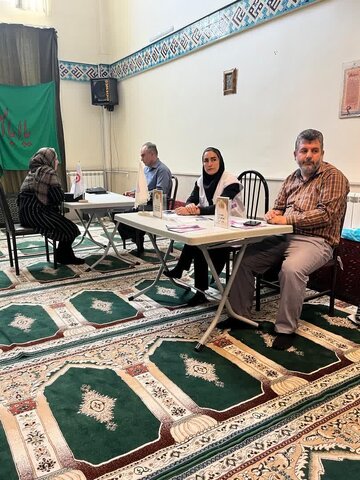 میز خدمت در شهر مهستان و در محل مسجد امام حسن مجتبی (ع) برگزار شد