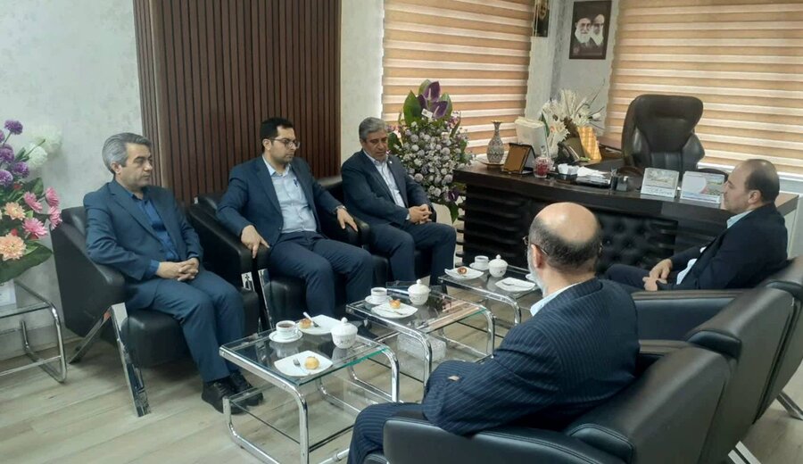 دیدار مدیرعامل بانک سپه با مدیرکل بهزیستی آذربایجان غربی