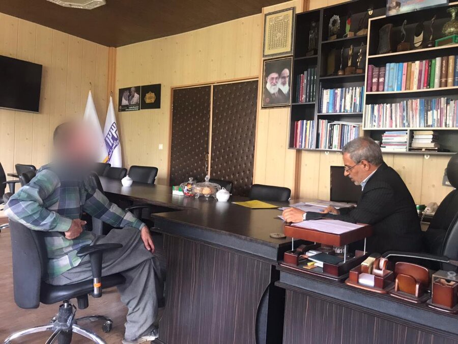 سنندج | دیدار چهره به چهره مدیرکل بهزیستی کردستان با جامعه هدف