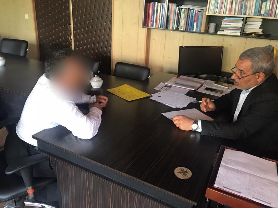 سنندج | دیدار چهره به چهره مدیرکل بهزیستی کردستان با جامعه هدف