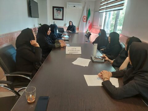 جلسه آموزشی طرح غربالگری اضطراب کودکان در شهرستان نظرآباد